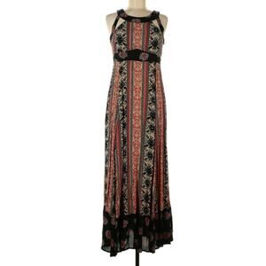 Free People Size 6 You Made My Day Boho Printed Dress